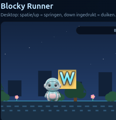 Screenshot van Runner